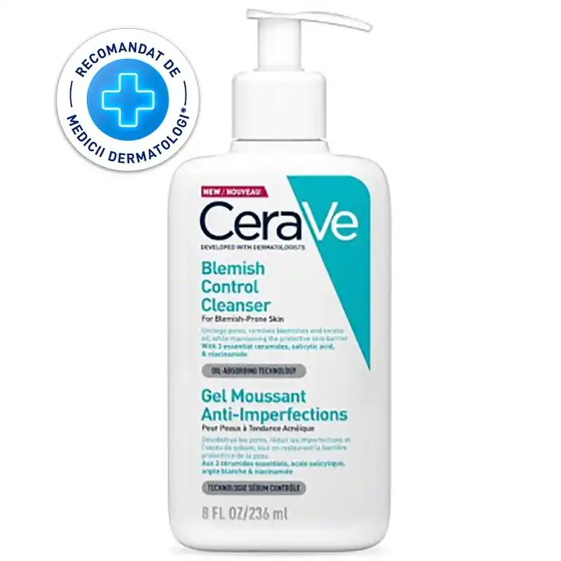 Popular CERAVE GEL DE CURATARE SPUMANT ANTI-IMPERFECTIUNI TEN CU TENDINTA ACNEICA 236 ML