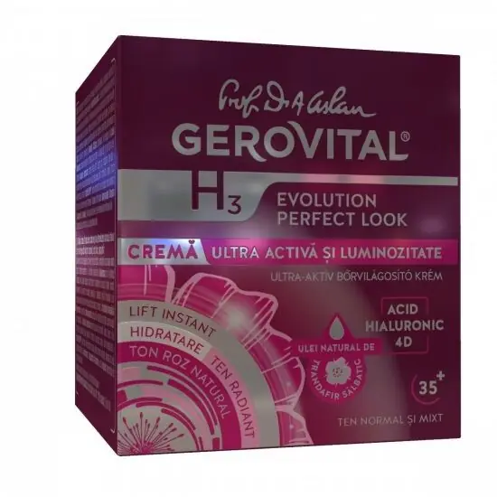 Reducere extra GH3 EVOLUTION PERFECT LOOK CREMA ULTRA ACTIVA LUMINOZITATE 50 ML