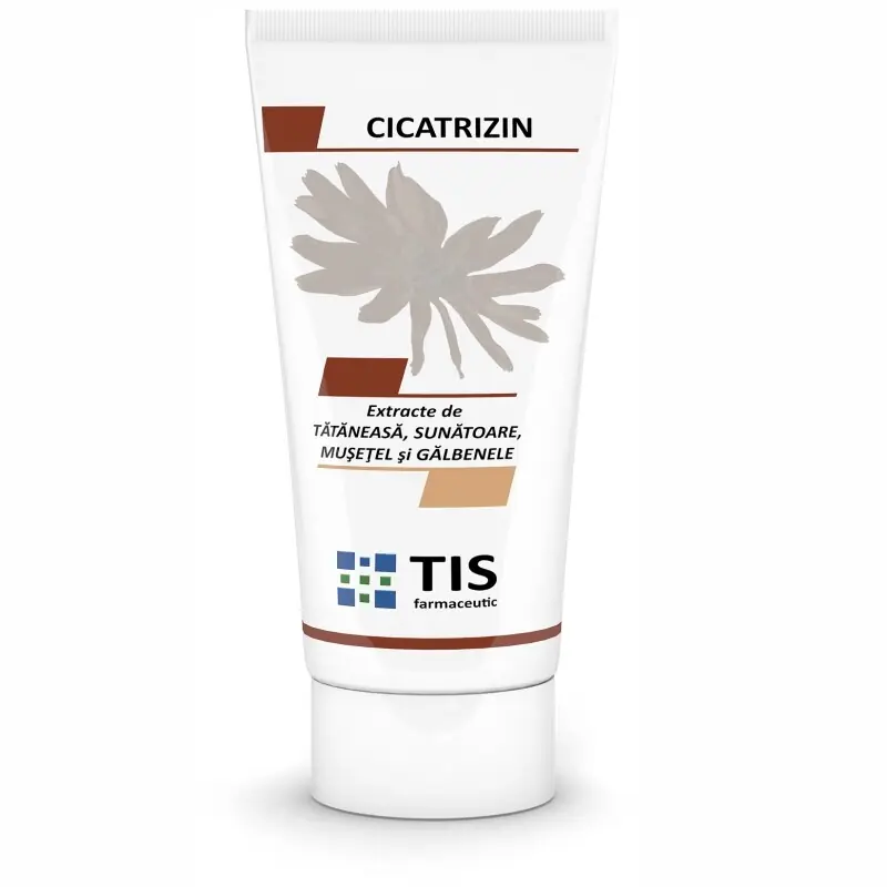 Ieftin TIS FARMACEUTIC CICATRIZIN UNGUENT 50ML