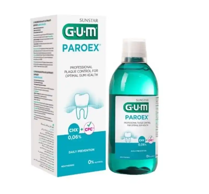 Expediere rapidă GUM APA DE GURA PAROEX CU CLORHEXIDINA 0.06% X 500ML
