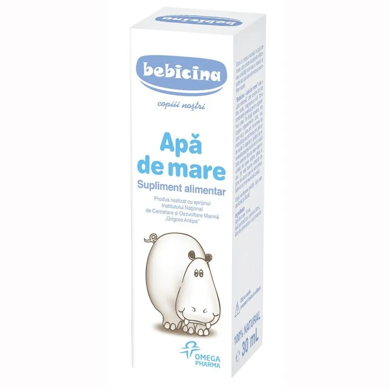 HIPOCRATE BEBICINA APA DE MARE 30ML Reducere de preț
