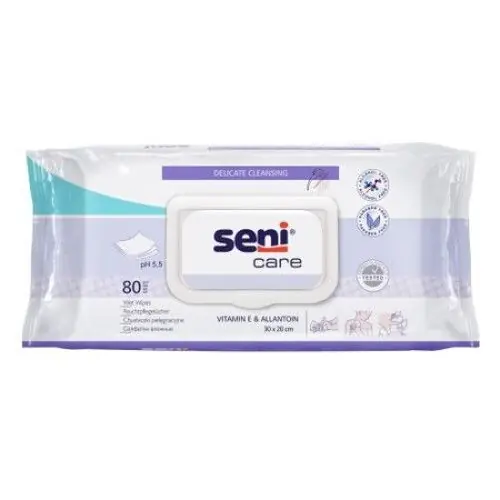 SENI CARE SERVETELE UMEDE 80BUC Lichidare de stoc