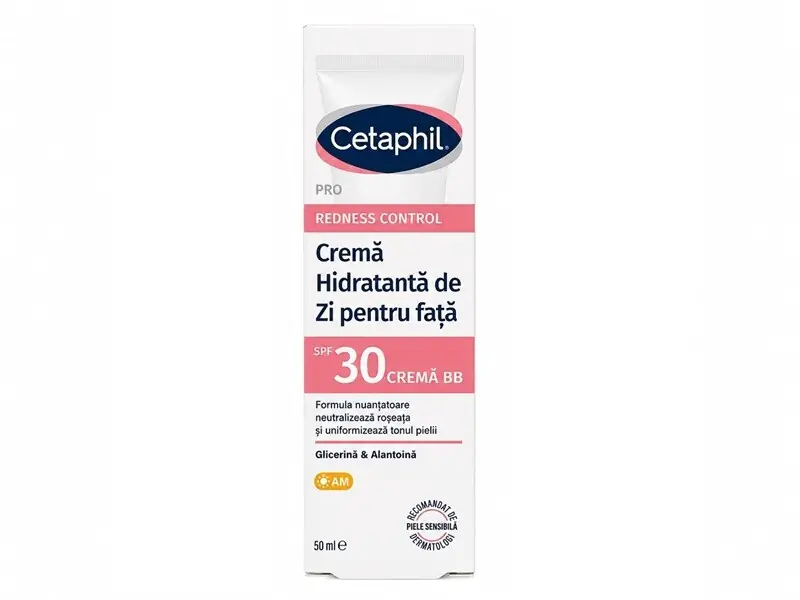 Ofertă exclusivă CETAPHIL PRO REDNESS CONTROL CREMA DE ZI SPF30 50ML