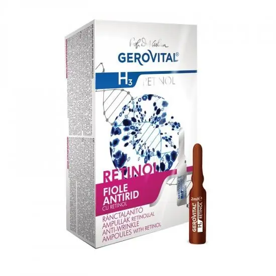 GH3 RETINOL FIOLE ANTIRID CU RETINOL 10 FIOLE X 2ML Reducere