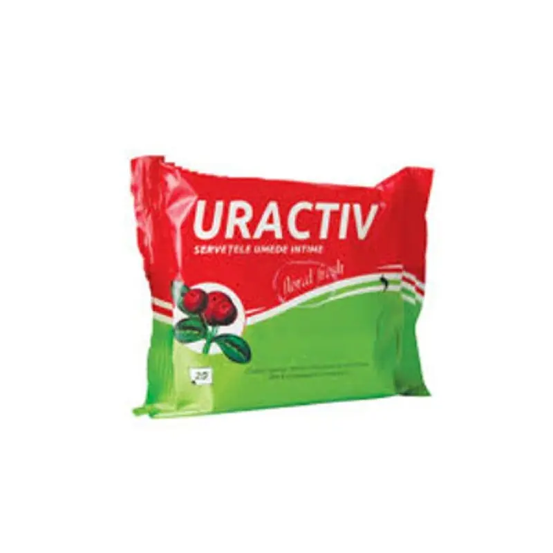 URACTIV SERVETELE UMEDE INTIME 20 DE BUCATI Discount