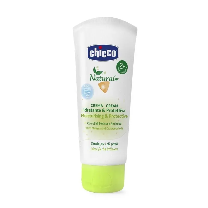 CHICCO CREMA HIDRATANTA SI PROTECTOARE CU ULEI DE MELISSA SI ANDIROBA 100ML 2LUNI+ Ultima șansă