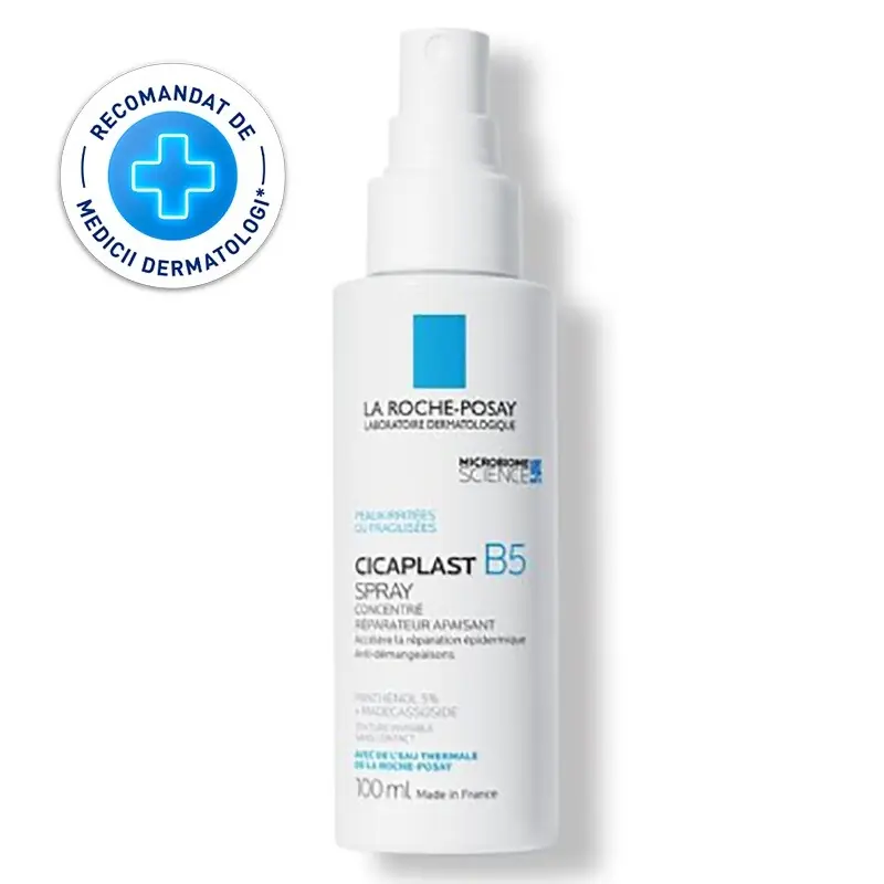Cel mai vândut LA ROCHE POSAY CICAPLAST B5 SPRAY CONCENTRAT REPARATOR CALMANT PIELE IRITATA 100ML