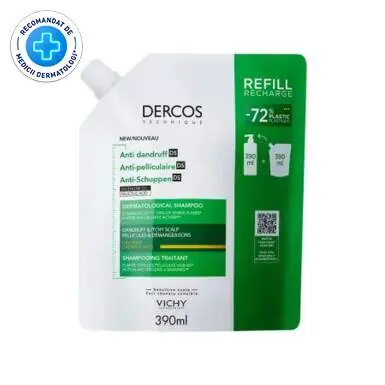 Discount DERCOS SAMPON ANTIMATREATA PENTRU PAR USCAT REZERVA ECO 390ML VICHY