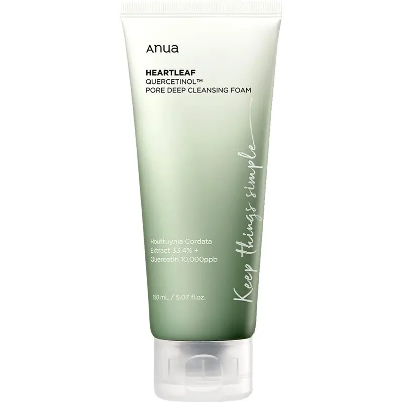 HEARTLEAF QUERCETINOL PORE DEEP SPUMA DE CURATARE 150 ML ANUA Doar azi