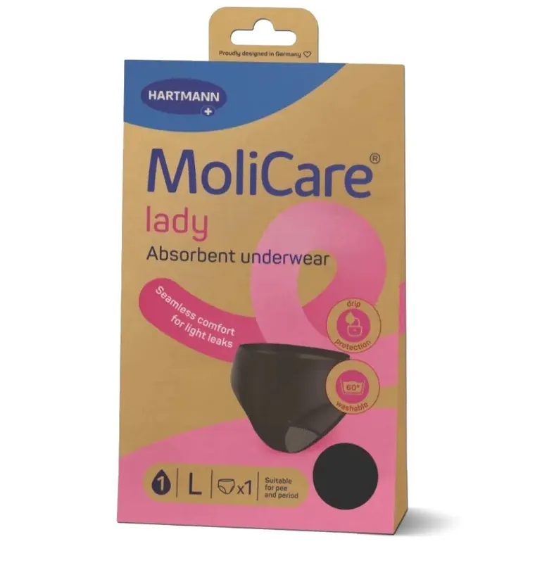 Chilipir HARTMANN MOLICARE LENJERIE ABSORBANTA LADY L 1 PICATURA X 1 BUCATA