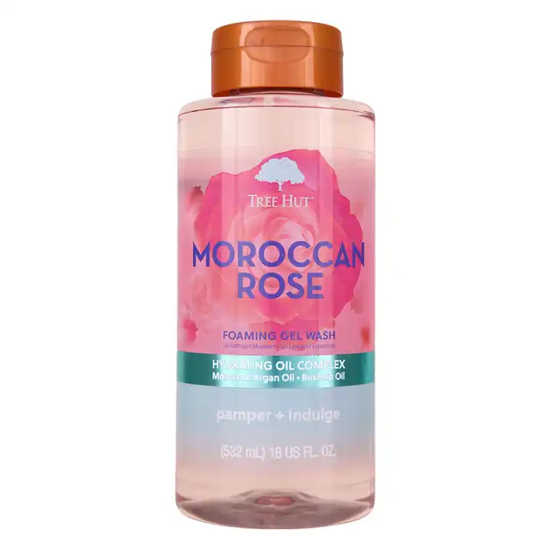 Livrare expres TREE HUT GEL DE DUS SPUMA MOROCCAN ROSE 532 ML