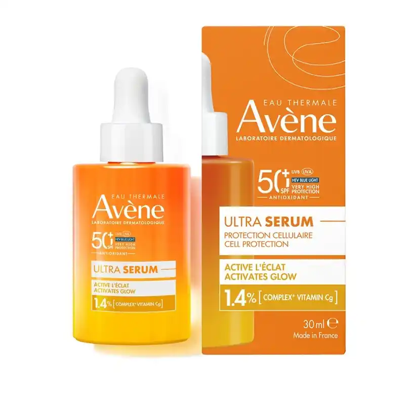 AVENE ULTRA SERUM SPF50+ CU EFECT DE LUMINOZITATE 30 ML Reduceri