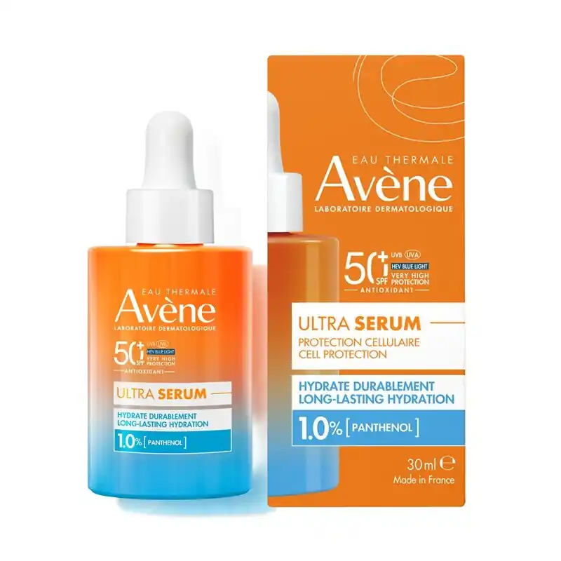 AVENE ULTRA SERUM SPF50+ CU HIDRATARE DE LUNGA DURATA 30 ML Super ofertă
