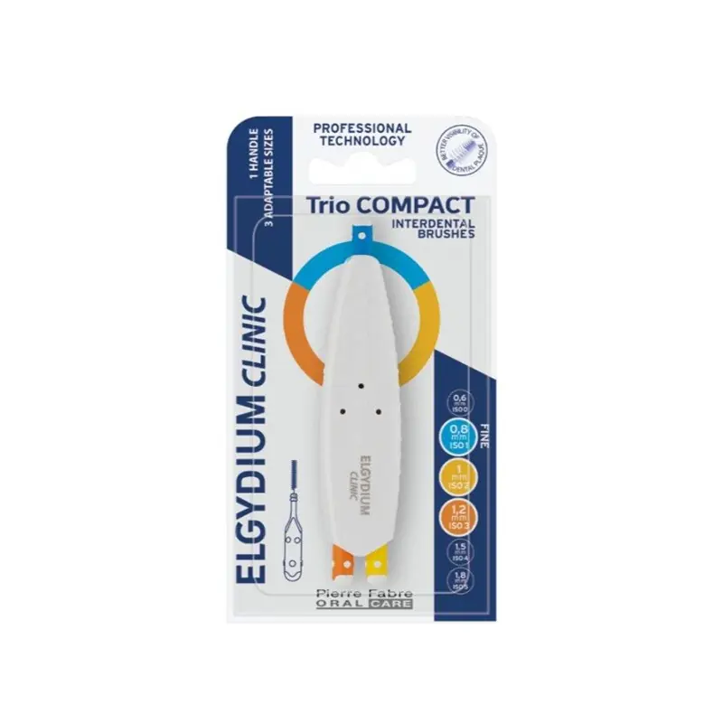 ELGYDIUM PERIUTA INTERDENTARA TRIOCOMPACT MIX NARROW 1 BUCATA Cel mai vândut