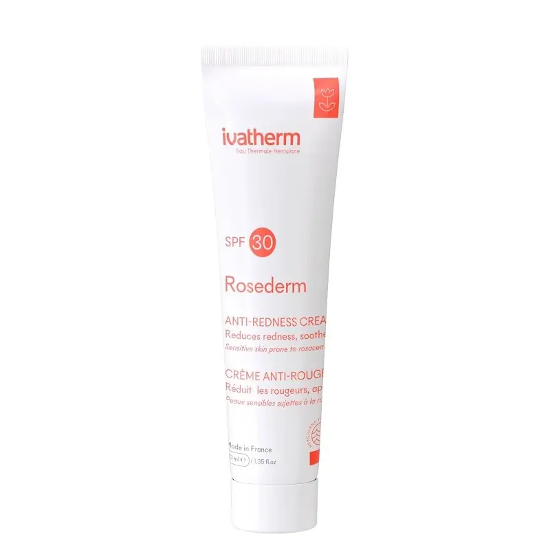 IVATHERM ROSEDERM CREMA PENTRU PIELE SENSIBILA SI CUPEROZICA SPF30 40ML Reducere de preț