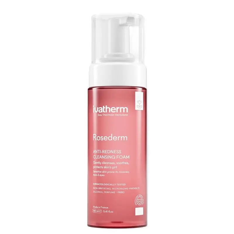 IVATHERM ROSEDERM SPUMA DEMACHIANTA ANTI-ROSEATA 160ML Plată sigură