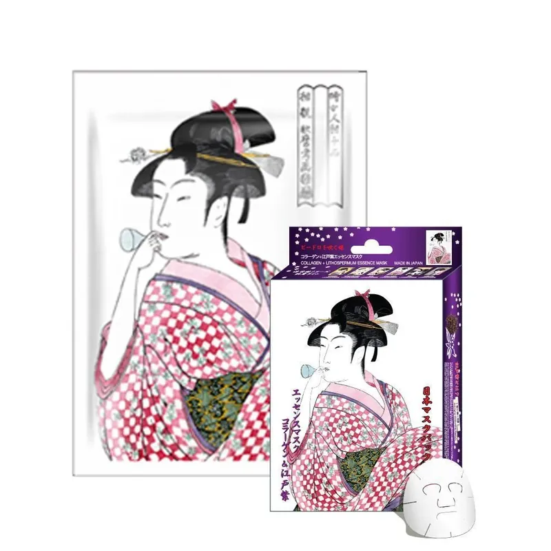 Cumpără online COLLAGEN + LITHOSPERMUM - 5 buc - Set Masti De Fata Tip Servetel cu Colagen
