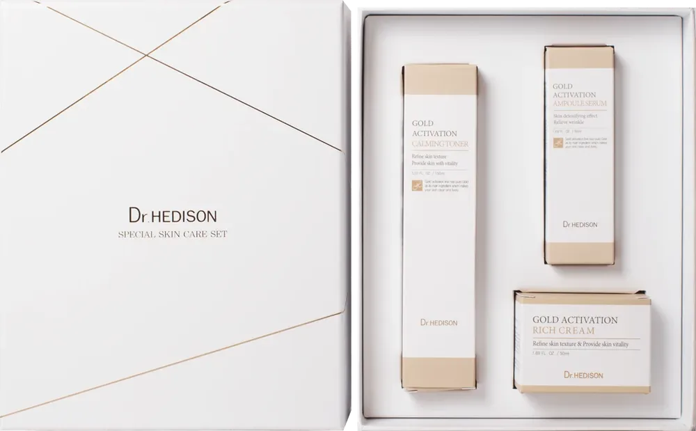 GOLD - Set Toner, Ser Si Crema Cu Extract De Aur Cel mai vândut