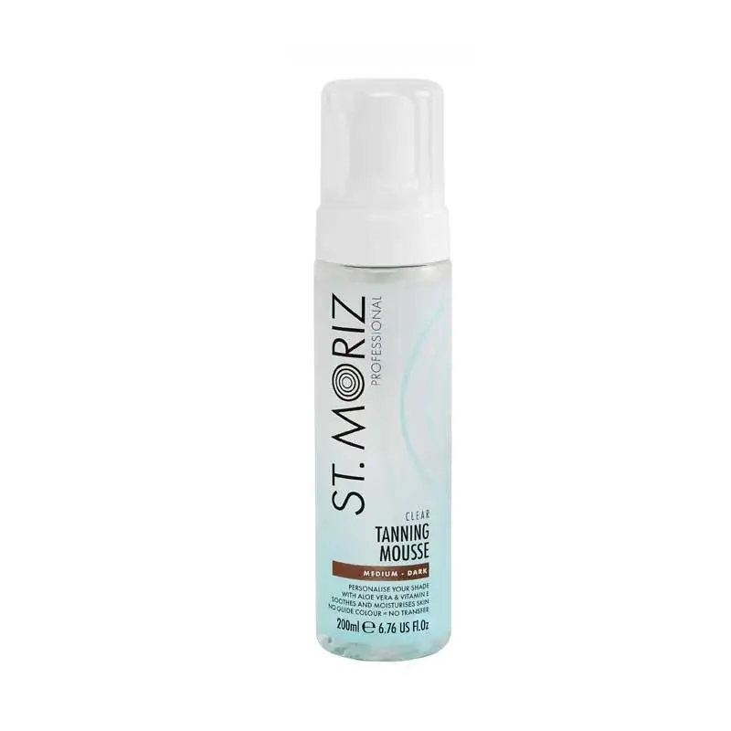 CLEAR TANNING MOUSSE - Spuma Autobronzanta Medium Dark Cel mai vândut