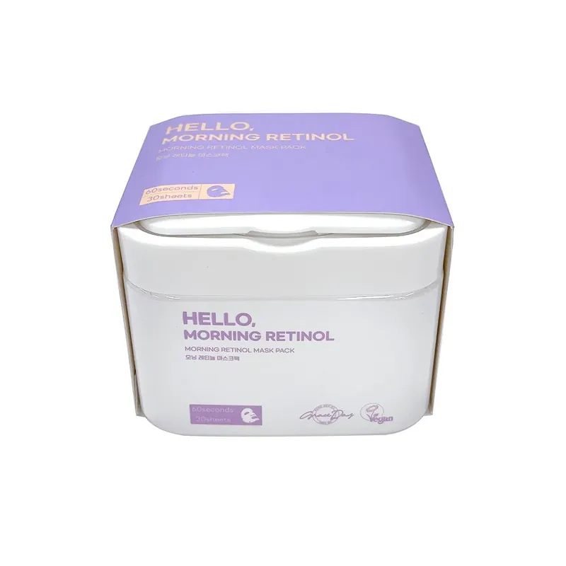 MORNING RETINOL MASK PACK - Set 30 De Masti Cu Retinol Pentru Regenerare Comandă acum