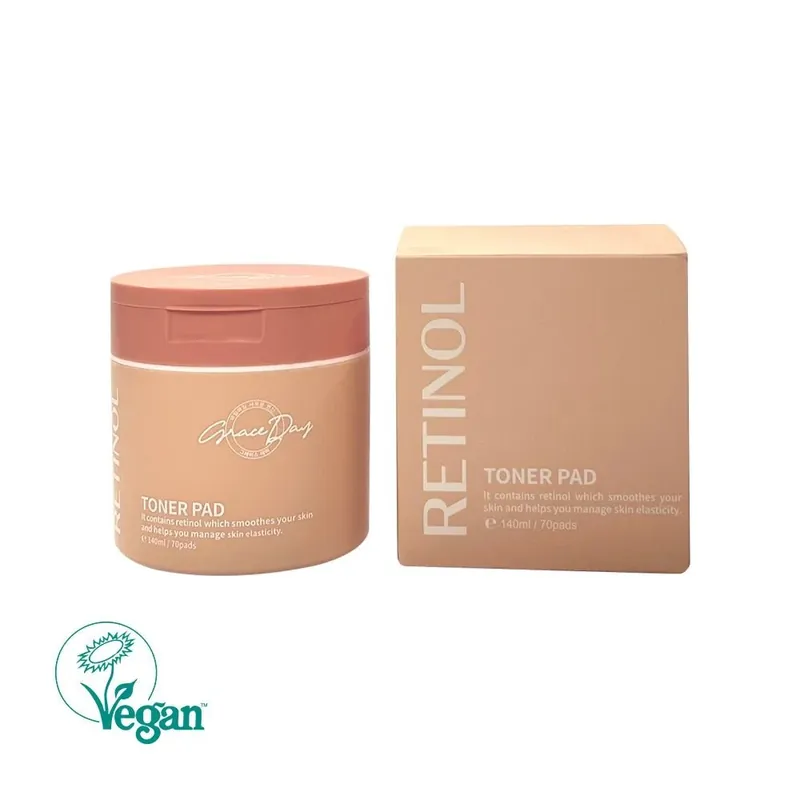 RETINOL TONER PAD - 70 Dischete Cu Retinol Anti-Rid Promoție