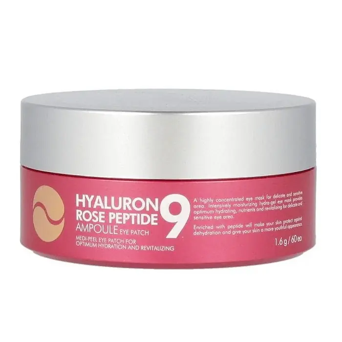 HYALURON ROSE PEPTIDE EYE PATCH - Patch-Uri Cu 9 Tipuri De Peptide Si Trandafir Super ofertă