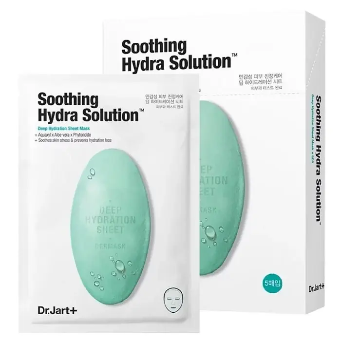DERMASK SOOTHING HYDRA SOLUTION - Set 5 Masti Intens Hidratante Preț redus