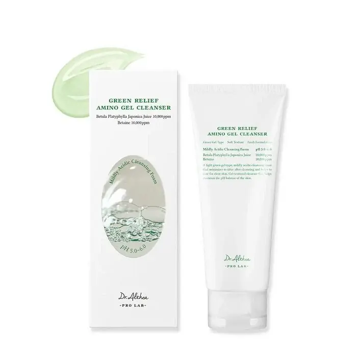 GREEN RELIEF AMINO GEL CLEANSER - Gel De Curatare Bland Discount