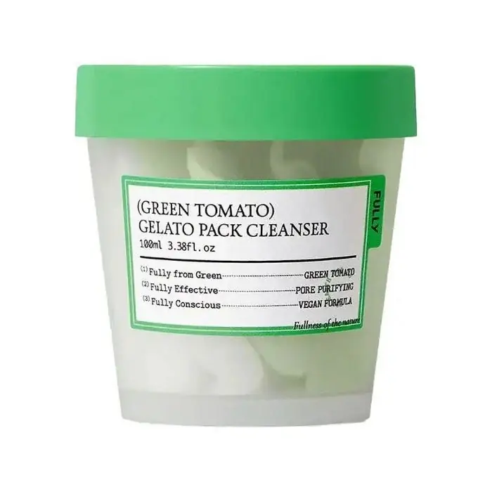 Lichidare de stoc GREEN TOMATO GELATO PACK CLEANSER - Gel De Curatare Cu Rosii Verzi, Cu Efect Calmant