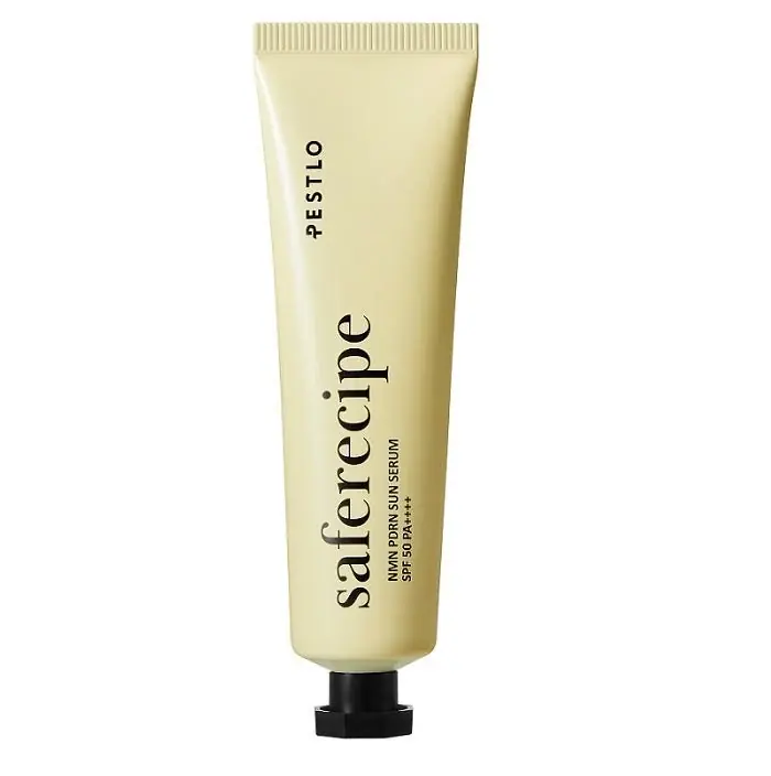 Bestseller SAFERECIPE NMN PDRN SUN SERUM- Ser Protectie Solara SPF 50+ PA++++ Pentru Regenerare