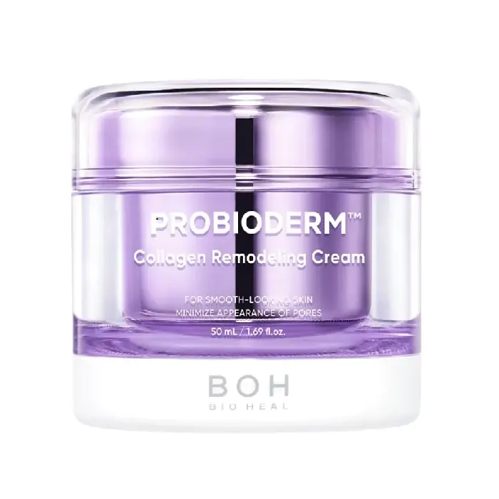 PROBIODERM COLLAGEN REMODELING CREAM – Crema Cu Colagen, Probiotice Si Peptide Pentru Fermitate, Elasticitate Si Reducerea Aspectului Porilor Reducere extra