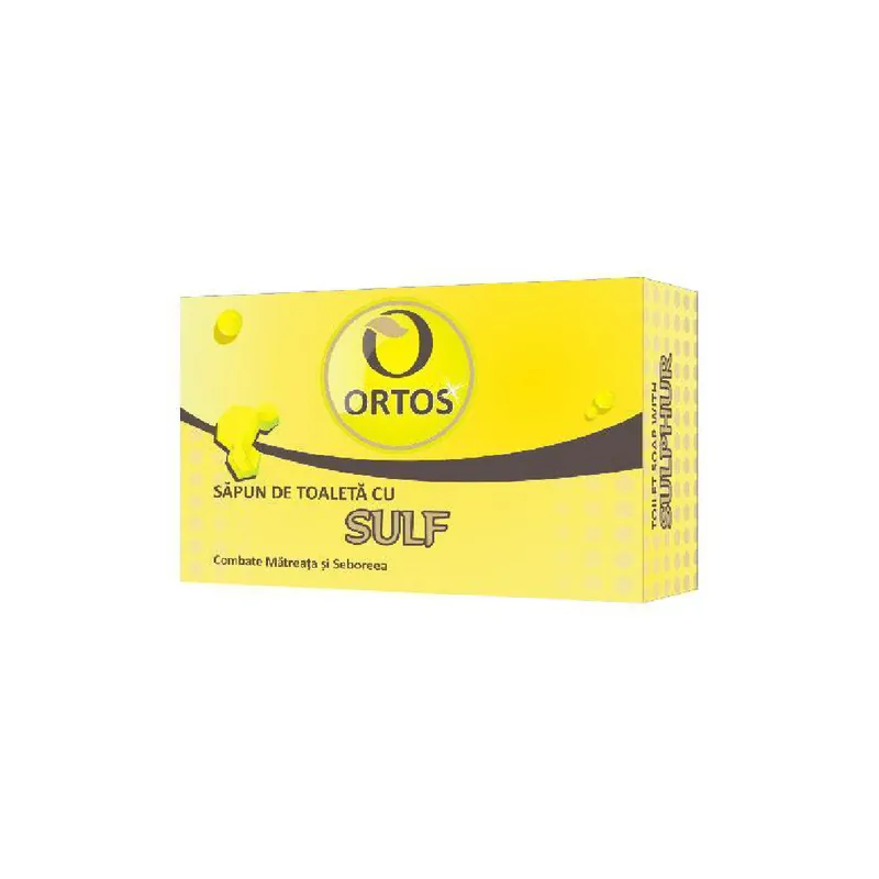 Ofertă specială Săpun cu sulf 100g, Ortos