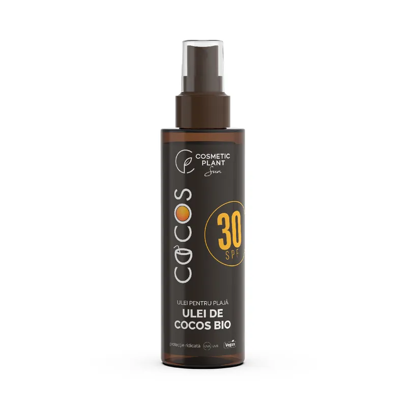 Discount Ulei de plaja cu SPF 30 Cocos, 150 ml, Cosmetic Plant