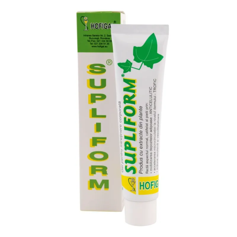 Premium Gel anticelulitic Supliform, 75ml, Hofigal