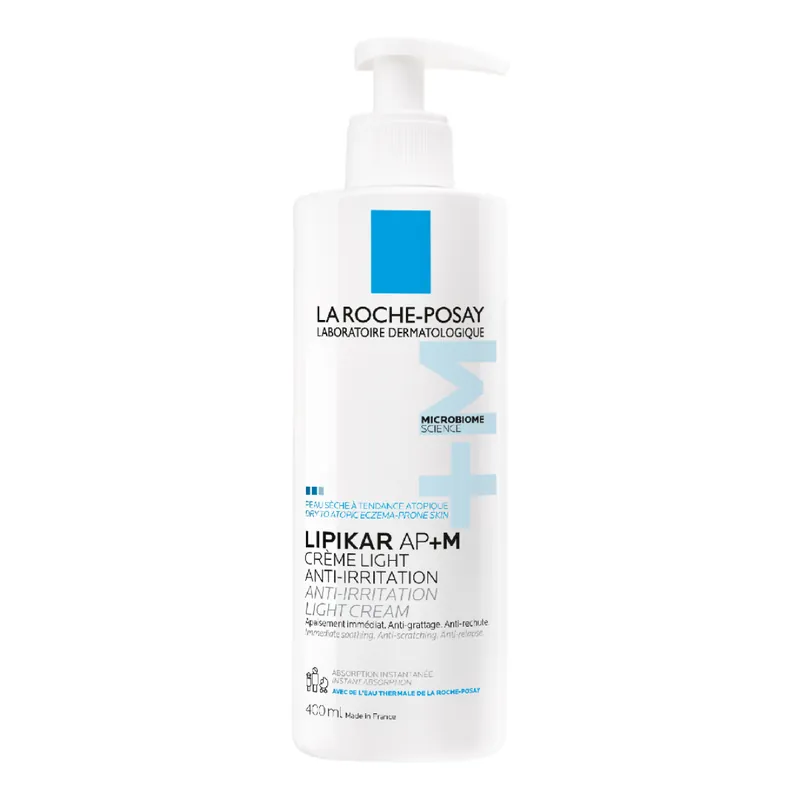 Crema cu tripla actiune Lipikar Light AP+M, 400 ml, La Roche Posay Chilipir