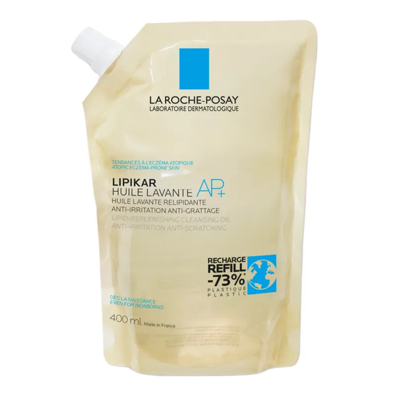 Rezerva eco Ulei de spalare relipidant Lipikar AP+, 400 ml, La Roche-Posay Retur gratuit