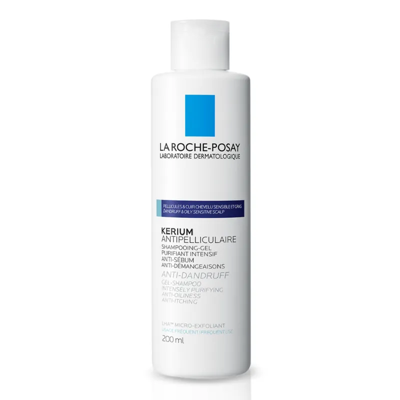 Retur ușor Sampon anti-matreata, Kerium DS, 200 ml, La Roche-Posay