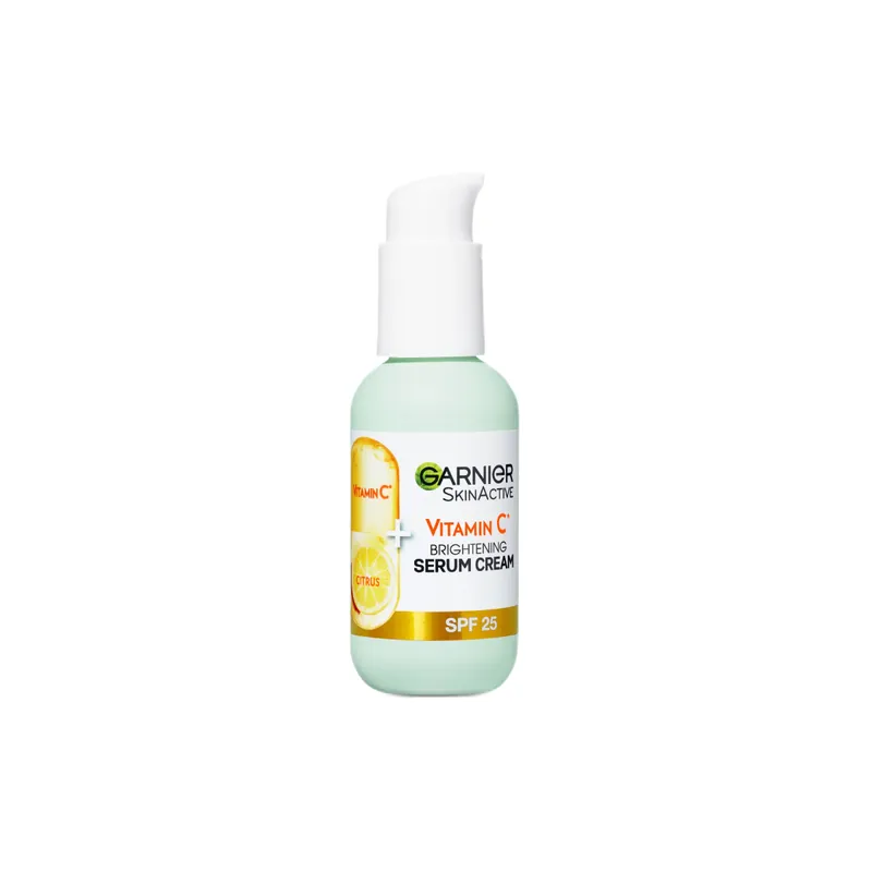 Serum crema Vitamina C cu efect de iluminare SPF25, 50 ml, Garnier Disponibil imediat