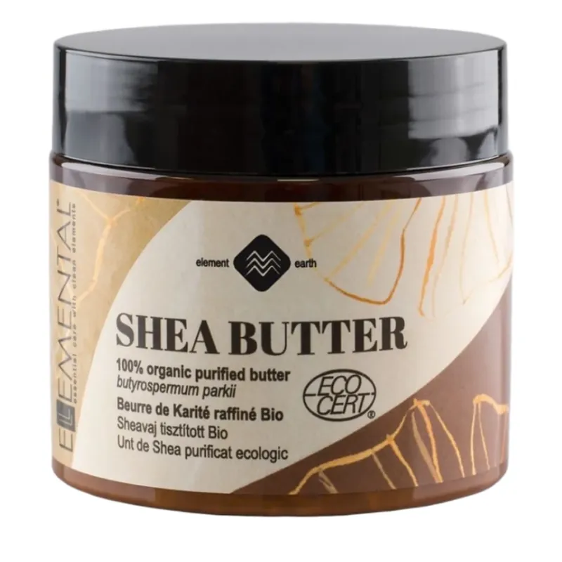 Unt de Shea Bio purificat, 100 ml, Ellemental Retur gratuit