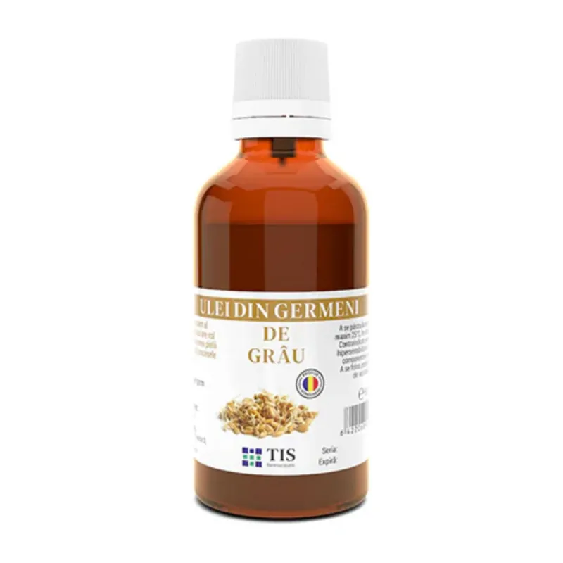 Comandă acum Ulei din germeni de grau, 50 ml, Tis Farmaceutic