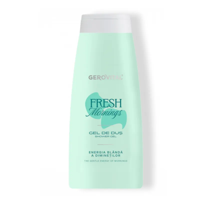 Gel de dus pentru intreaga familie Fresh Mornings, 750ml, Gerovital Reducere