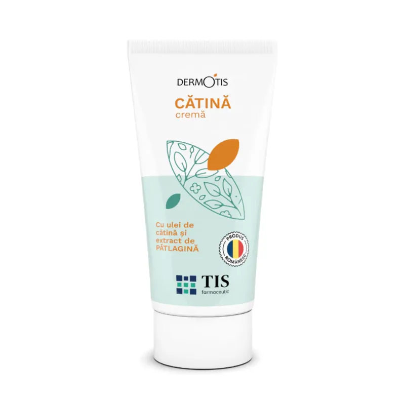 Crema cu catina DermoTis, 50 ml, Tis Farmaceutic Preferatul clienților