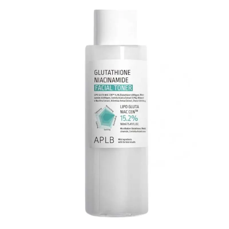 Lichidare de stoc Toner pentru hidratare Glutathione Niacinamide, 160 ml, APLB
