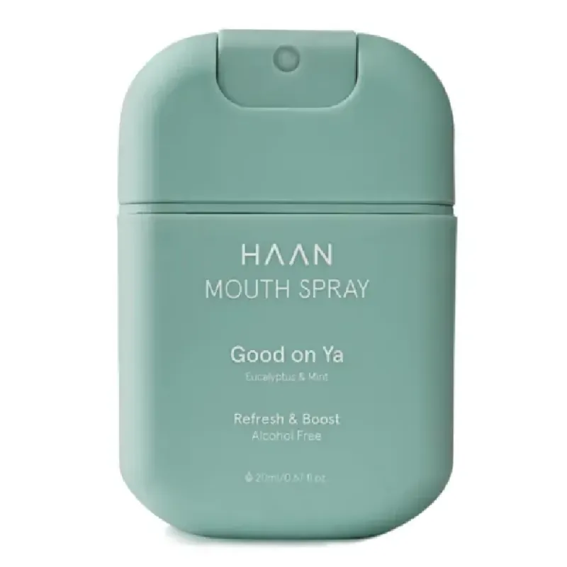 Spray bucal cu aroma de eucalipt & menta, Good on Ya, 20ml, Haan Preferatul clienților