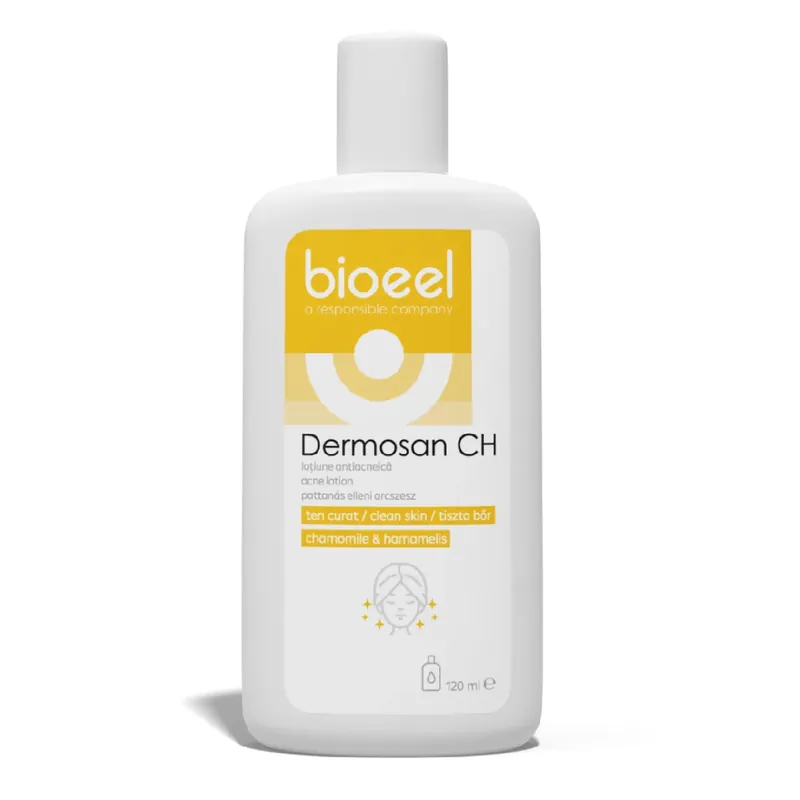 Discount Lotiune antiacneica Dermosan CH, 120 ml, Bioeel