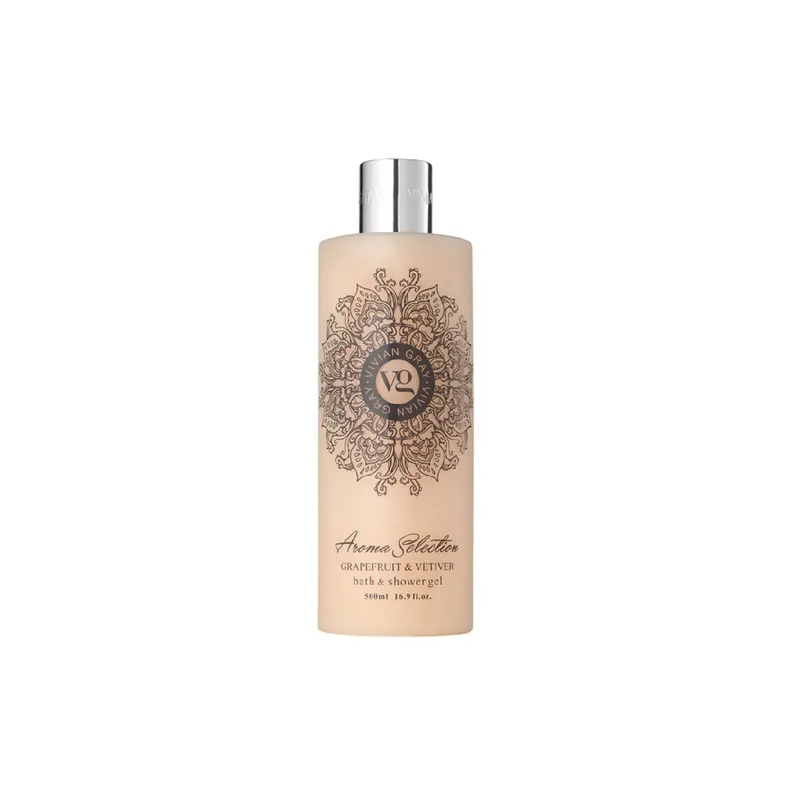 Gel de dus Grapefruit & Vetiver, 500 ml, Vivian Gray Bestseller