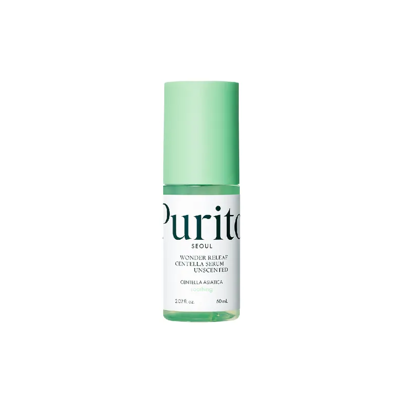 Ser de fata Wonder Releaf Centella Unscented, 60 ml, Purito Reducere extra