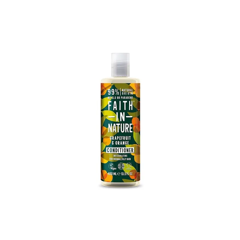 Plată securizată Faith in Nature Balsam natural revigorant cu grapefruit si portocale, 400 ml