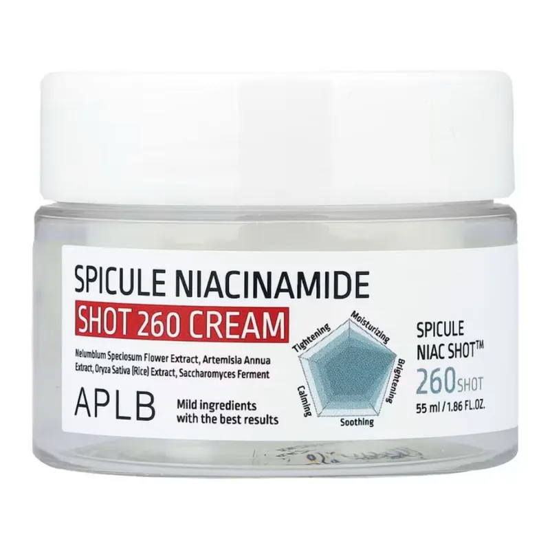 Reducere de preț Crema de fata cu niacinamide Spicule Shot 260, 55ml, APLB