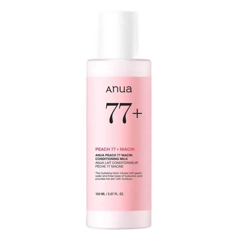 Ofertă specială Lotiune de fata Peach 77 Niacin Conditioning Milk, 150 ml, Anua